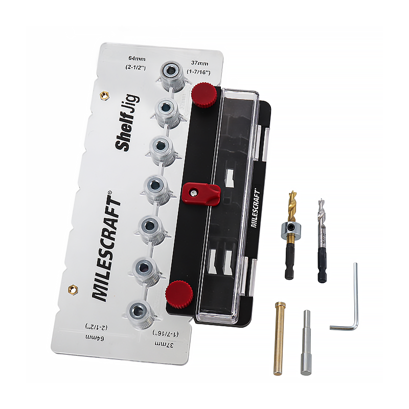Milescraft ShelfJig Shelf Pin Hole Jig Kit (1343) - ToolsSavvy.ph