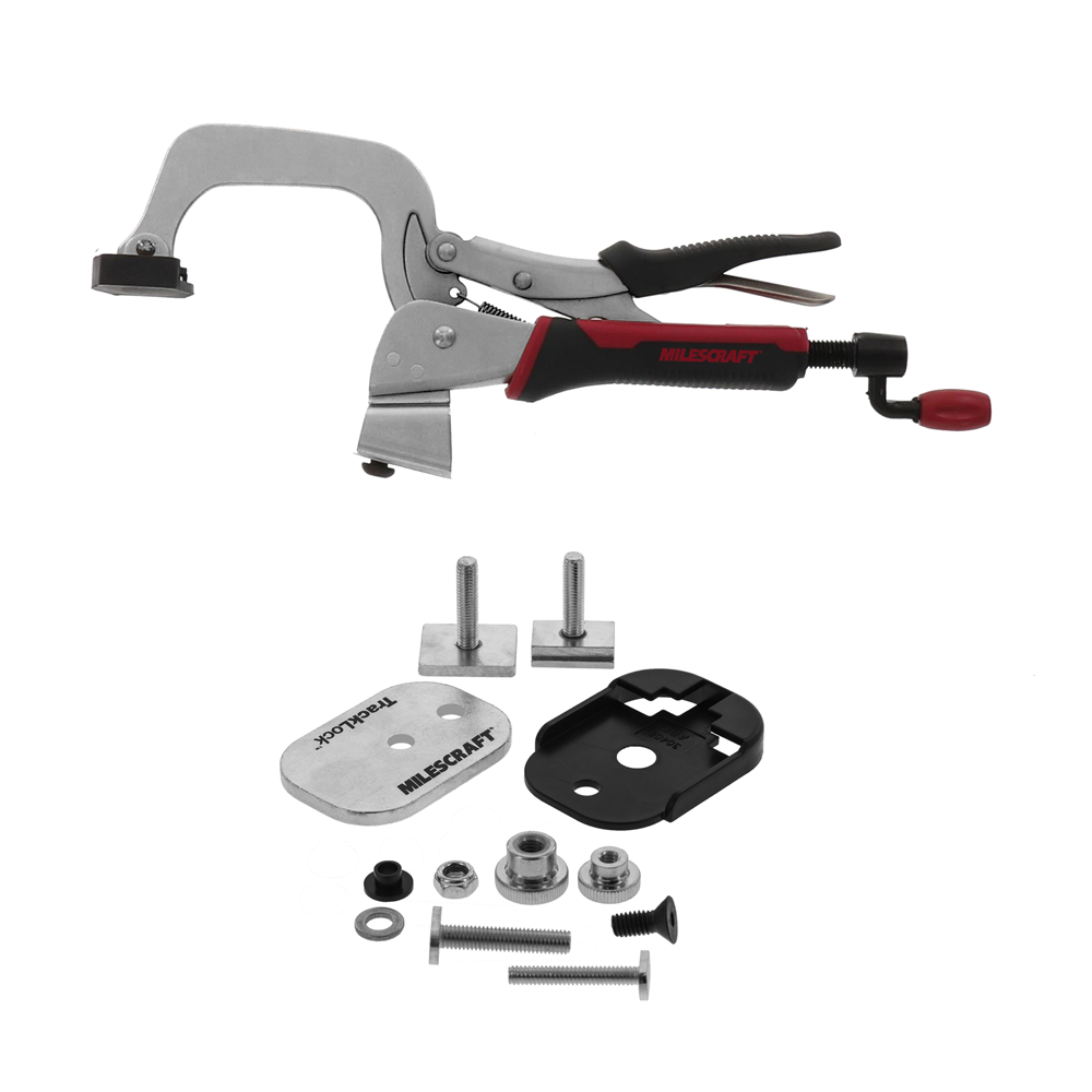 Milescraft TrackMaster Universal T-Track Clamping Kit (4023) - ToolsSavvy.ph