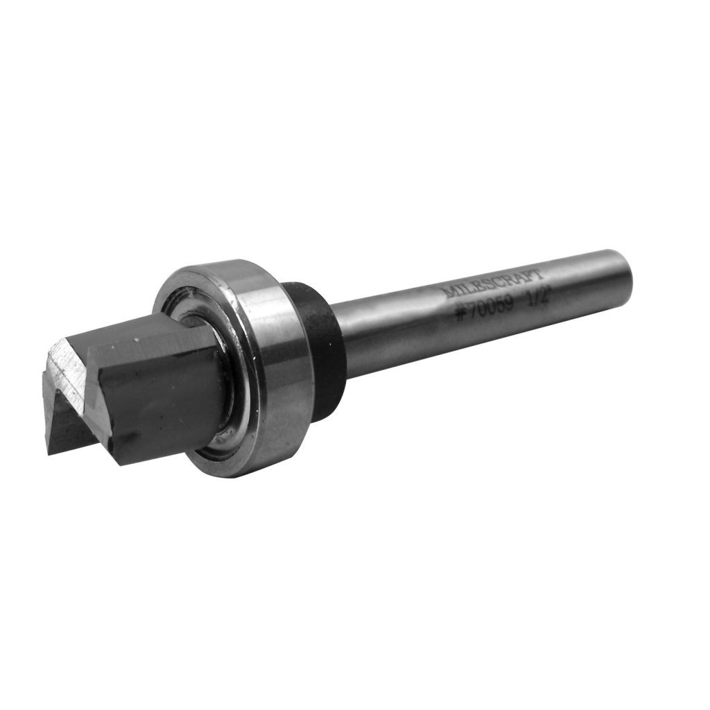 Milescraft Straight Router Bit w/ Bearing 1/2" (2216) - ToolsSavvy.ph Main image