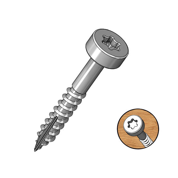 Milescraft Pocket Screws T-20 Torx Head - ToolsSavvy.ph