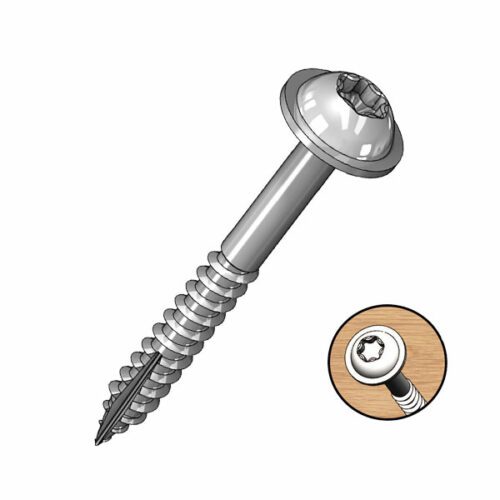 Milescraft Pocket Screws T-20 Torx Head - ToolsSavvy.ph