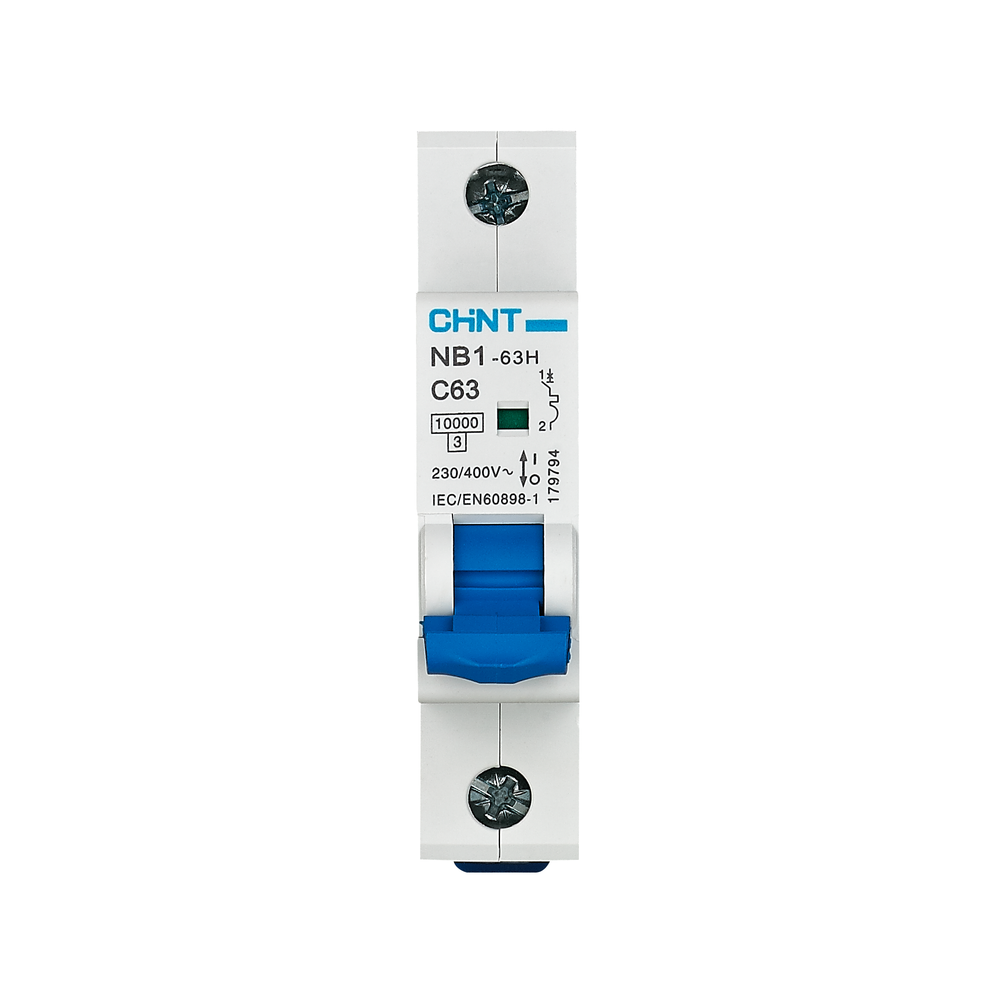 Chint NB1-63H 1P 10KA with ON/OFF Indicator Miniature Circuit Breaker (1 Module) Secondary image