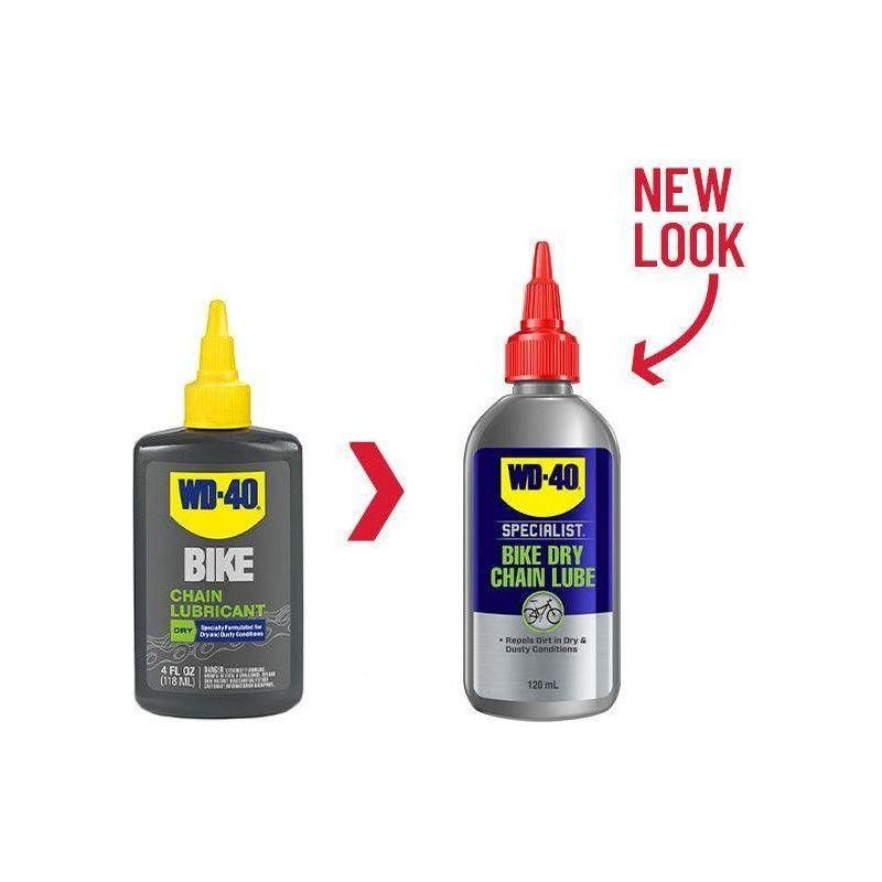 WD-40 Bike Chain Lube / Lubricant Dry 4oz (WDBIKEDRYLUBE4) Secondary image
