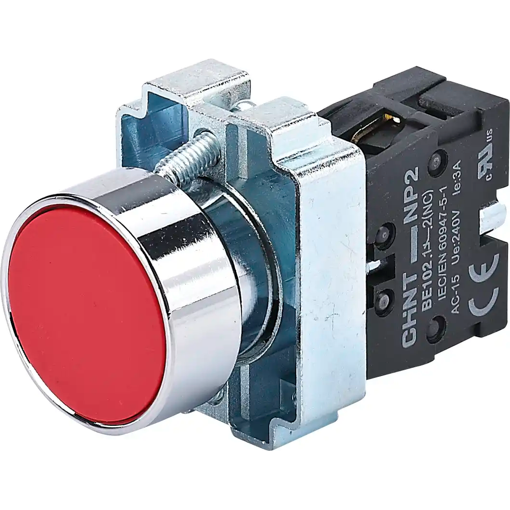 Chint Metal Headed Push Button (Non-Illuminated) 220VAC | Chint by KHM Megatools Corp. Main image