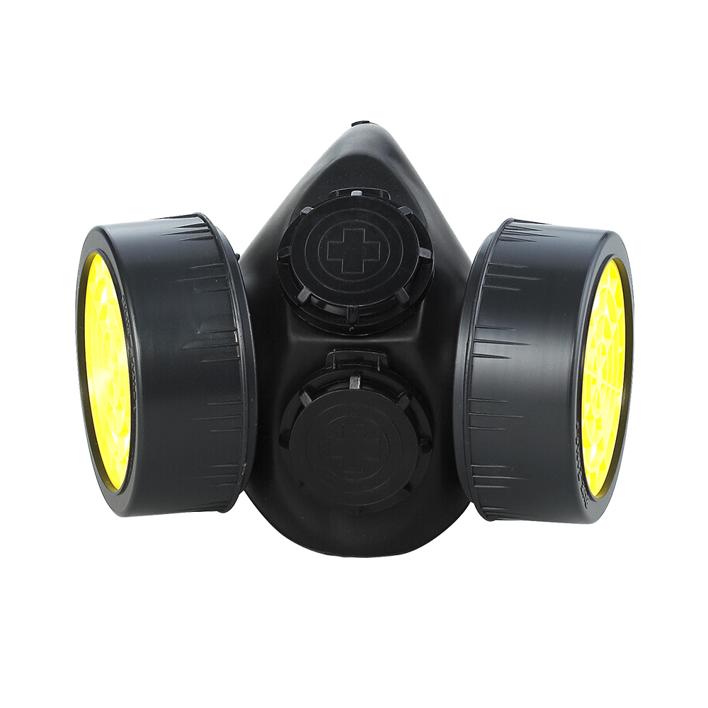 Blue Eagle NP-306 Face Mask Chemical Respirator (Double) [NP306] | Blue Eagle by KHM Megatools Corp. Main image