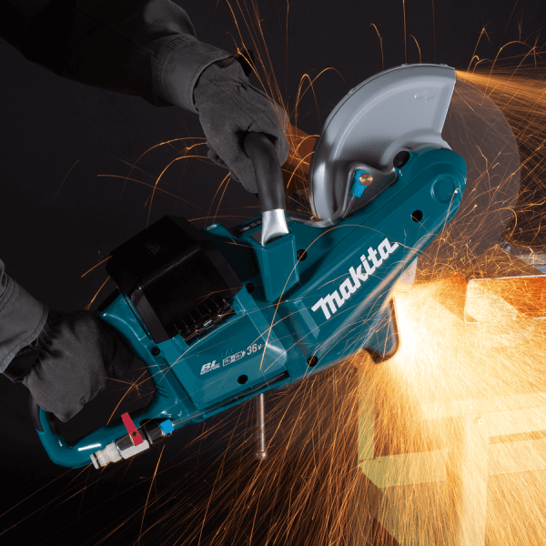 Makita DCE090Z 36V Cordless Power Cutter / Concrete Cutter 18Vx2 LXT-Series (Bare) Secondary image