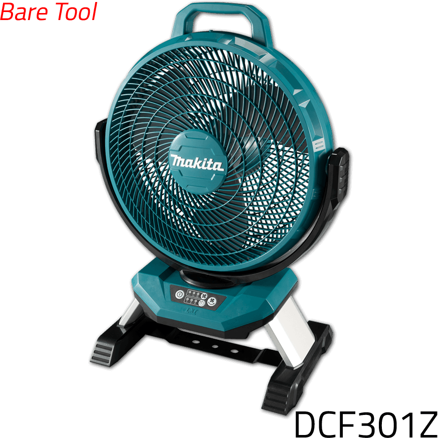 Makita DCF301Z AC/DC (Corded/Cordless) 18V Jobsite Fan (LXT Series) [Bare] | Makita by KHM Megatools Corp. Main image