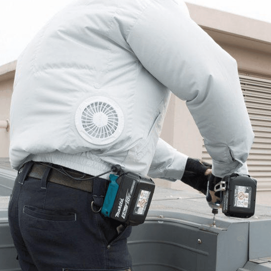 Makita DFJ207Z Cordless Fan Jacket Polyester w/ hood (LXT-CXT) [Bare] Secondary image