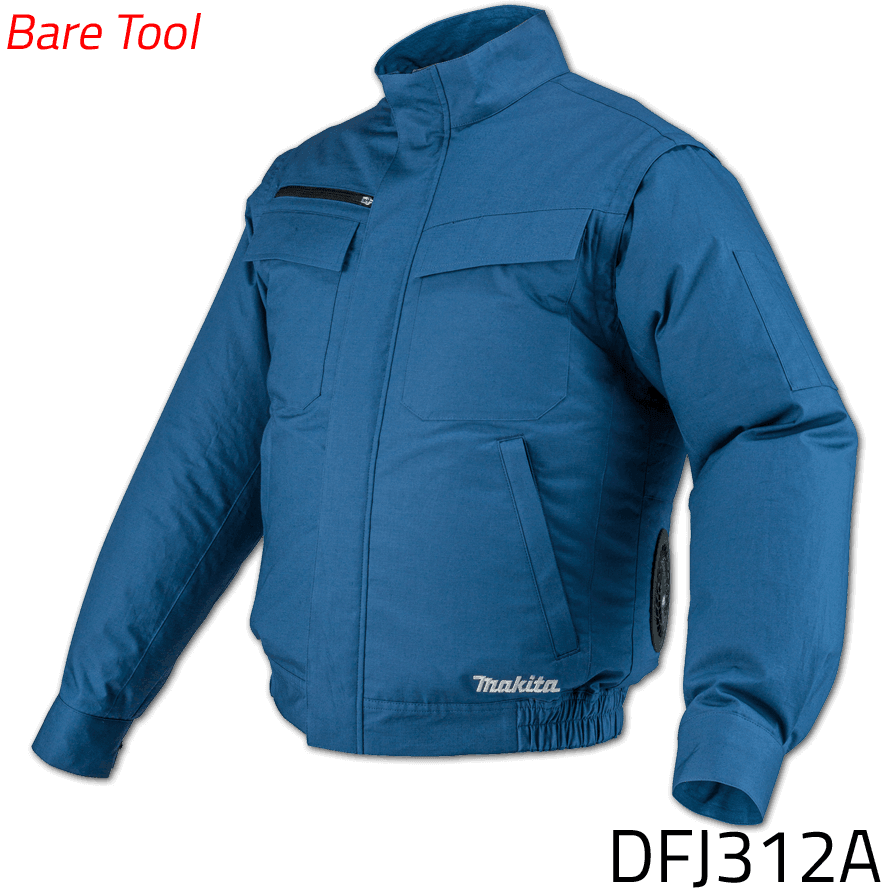 Makita DFJ312A Cordless Fan Jacket for Grinding Work CXT LXT [Bare] | Makita by KHM Megatools Corp. Main image
