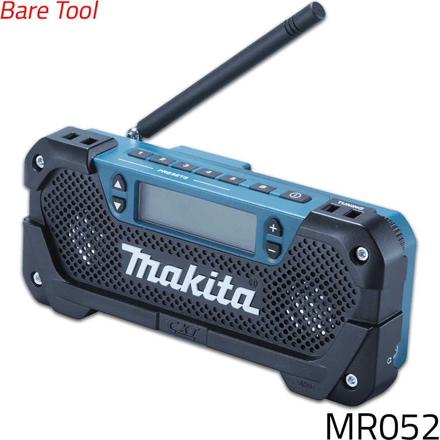 Makita MR052 12V AM/FM Cordless Radio (CXT-Series) | Makita by KHM Megatools Corp. Main image