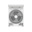Firefly 12” Oscillating 3-Speed Fan with 12 LED Desk Lamp and USB Mobile Phone Charger | Firefly by KHM Megatools Corp.