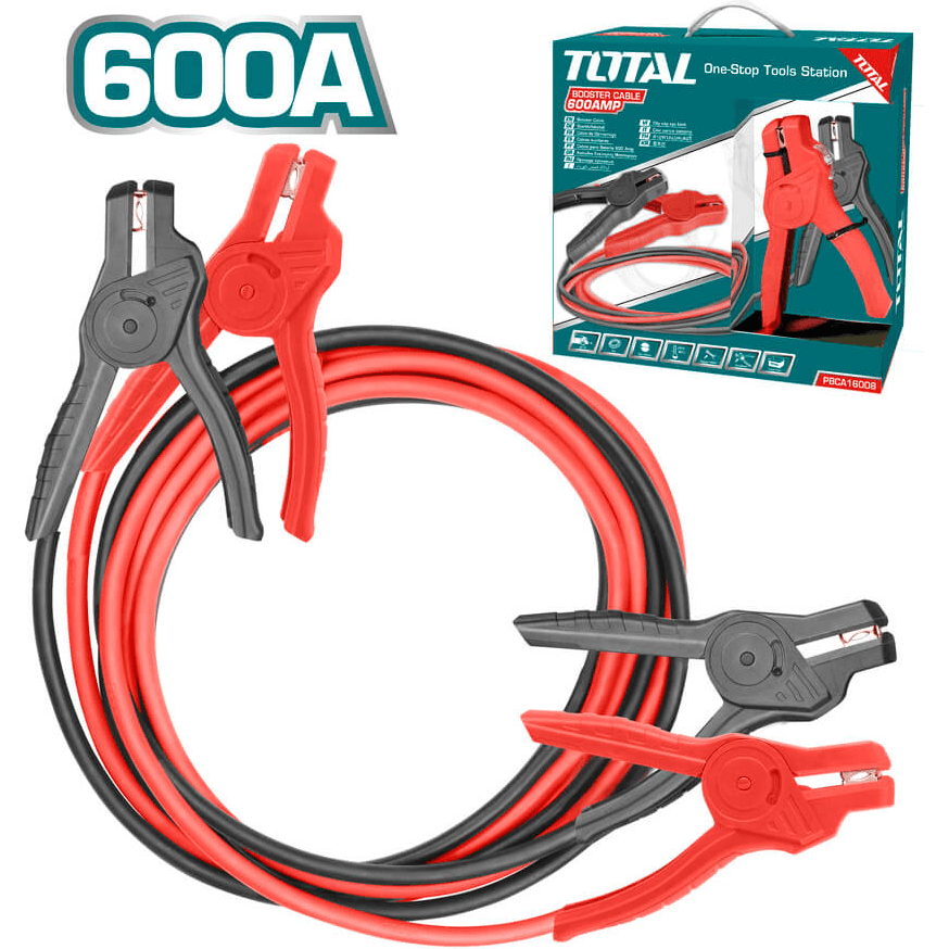Total PBCA16008 Booster Cable 600A | Total by KHM Megatools Corp. Main image