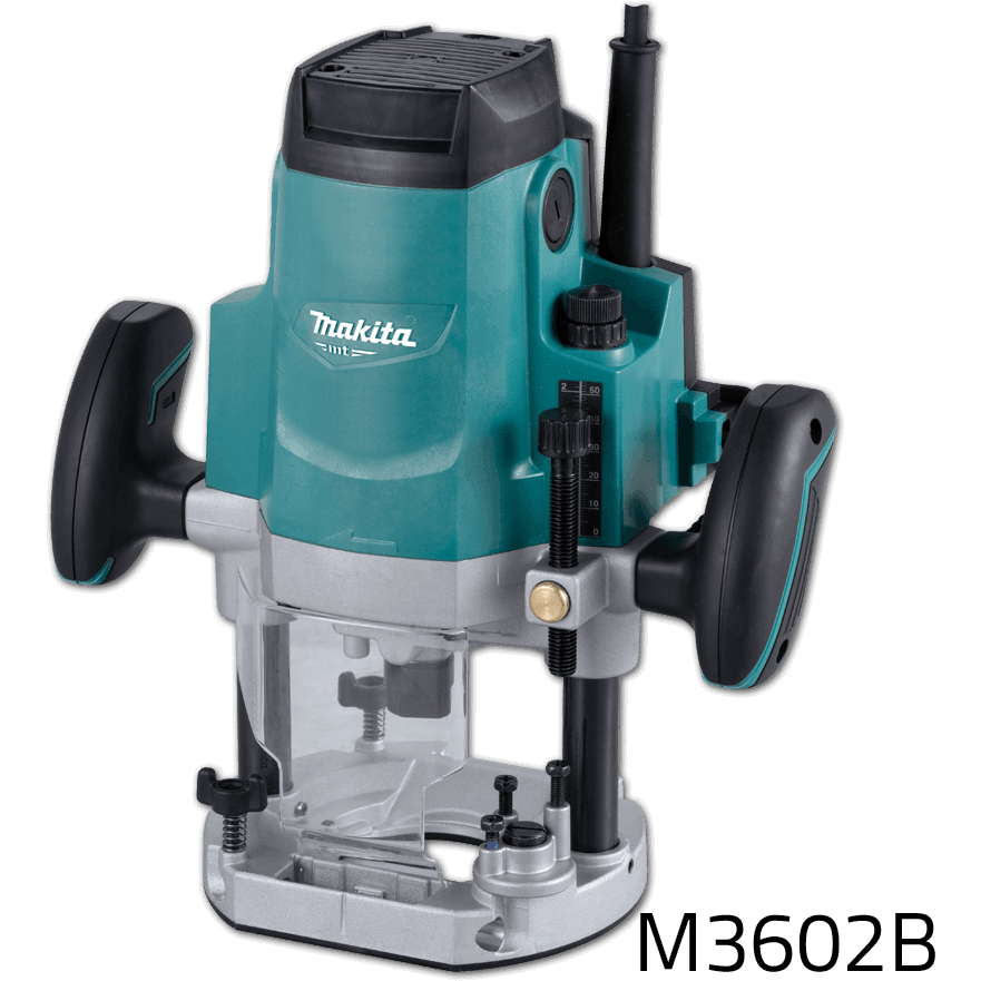 Makita MT M3602B Plunge Router (1/4"&1/2") 1,650W | Makita MT by KHM Megatools Corp. Main image