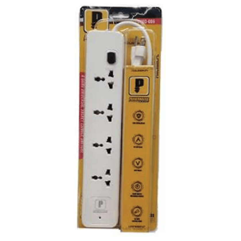 Powerhouse Electric Extension Cord With Single Switch And Overload Protection - KHM Megatools Corp. Main image