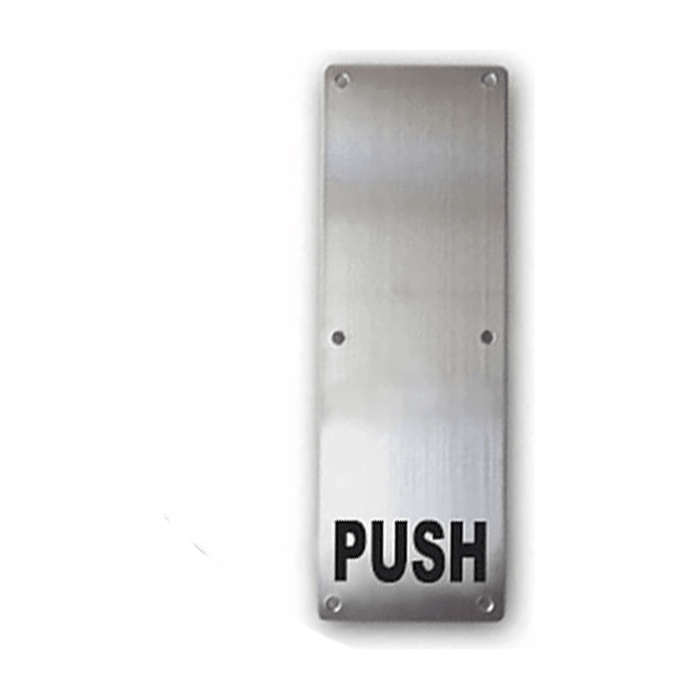 Powerhouse Stainless Push Plate - KHM Megatools Corp. Main image