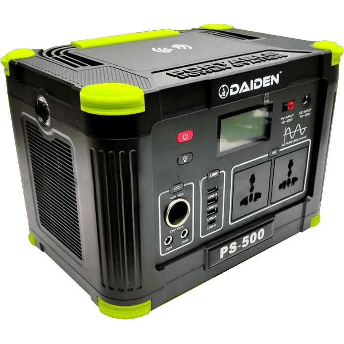 Daiden PS-500 Portable Power Station Inverter Generator 500W (Li-Ion) - KHM Megatools Corp. Main image