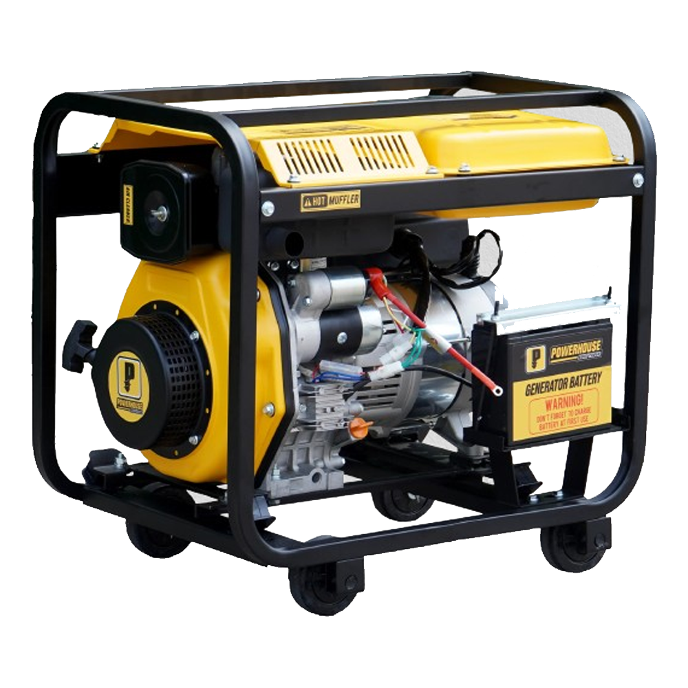 Powerhouse PWH-6000E-DST Diesel Generator 4.0KVA | Powerhouse by KHM Megatools Corp. Main image