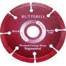 Butterfly Diamond Cut Off Wheel DRY Segmented Secondary image