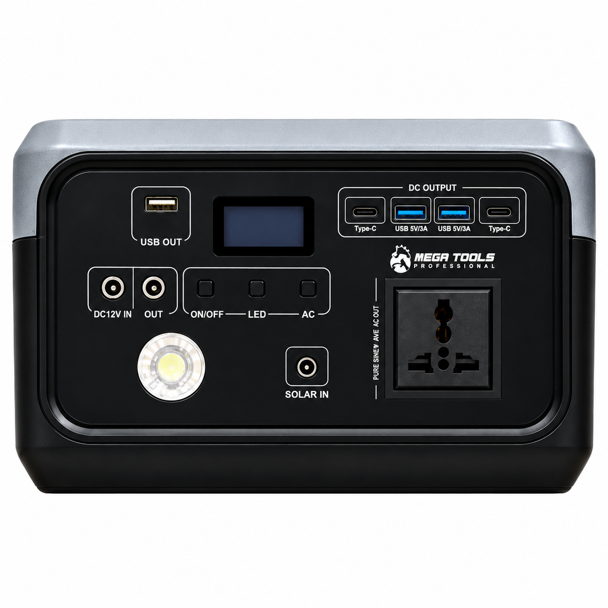 Megatools LX-ABS13-300W Portable Power Station 300W - ToolsSavvy.ph