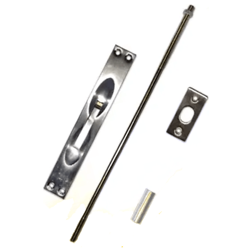 Powerhouse UL Listed Stainless Flush Bolt for Metal Door 12" - KHM Megatools Corp. Main image