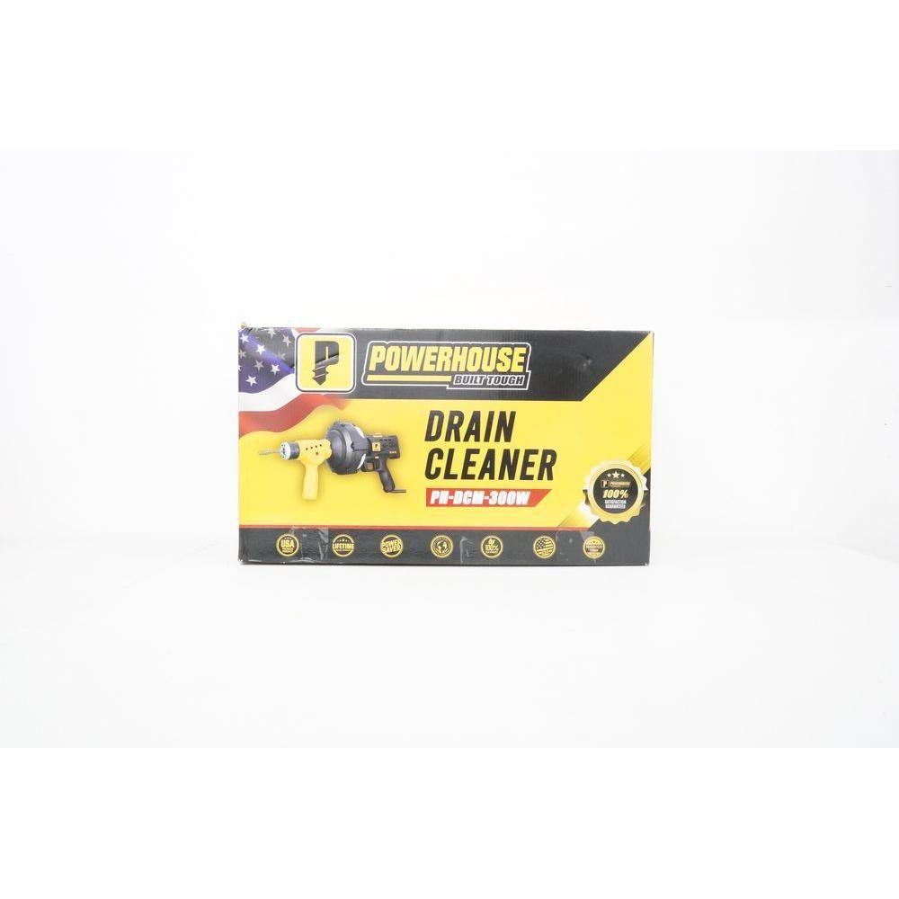 Powerhouse PH-DCM-300W Drain Cleaner / Sink Auger Cleaning Machine ...