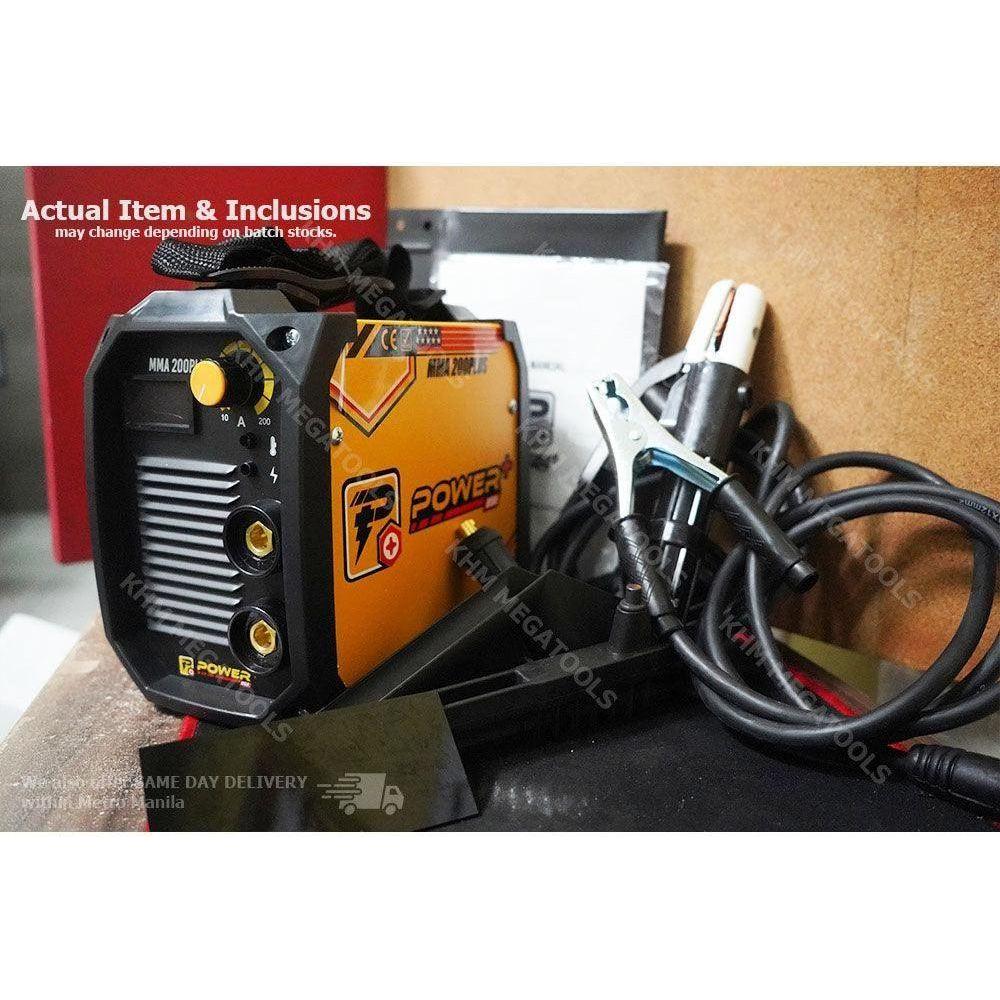 Powerplus MMA 200PLUS DC Inverter Welding Machine - KHM Megatools Corp.