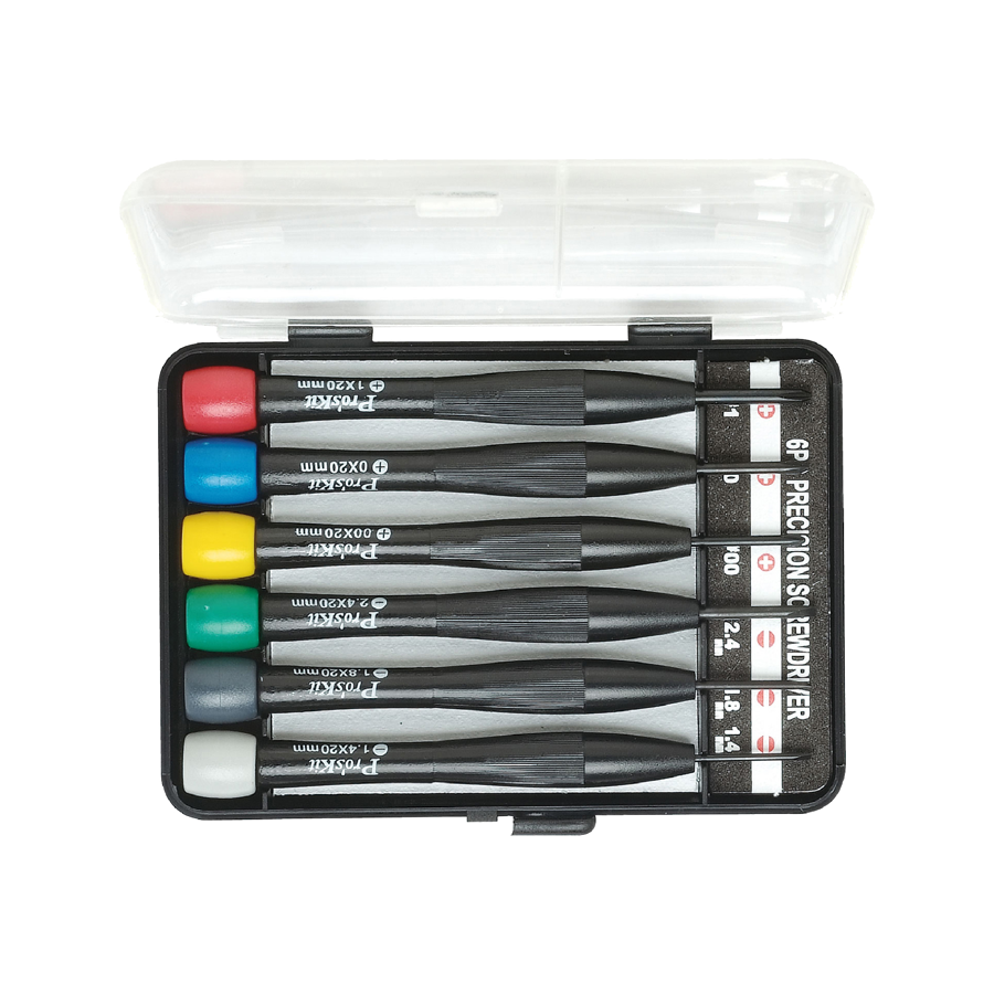 Pro'sKit 8PK-2061 6pcs Electronic Screwdriver Set - ToolsSavvy.ph Main image