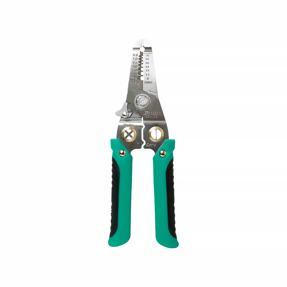 Pro'sKit CP-406S Multi Function Wire Stripper 190mm - ToolsSavvy.ph