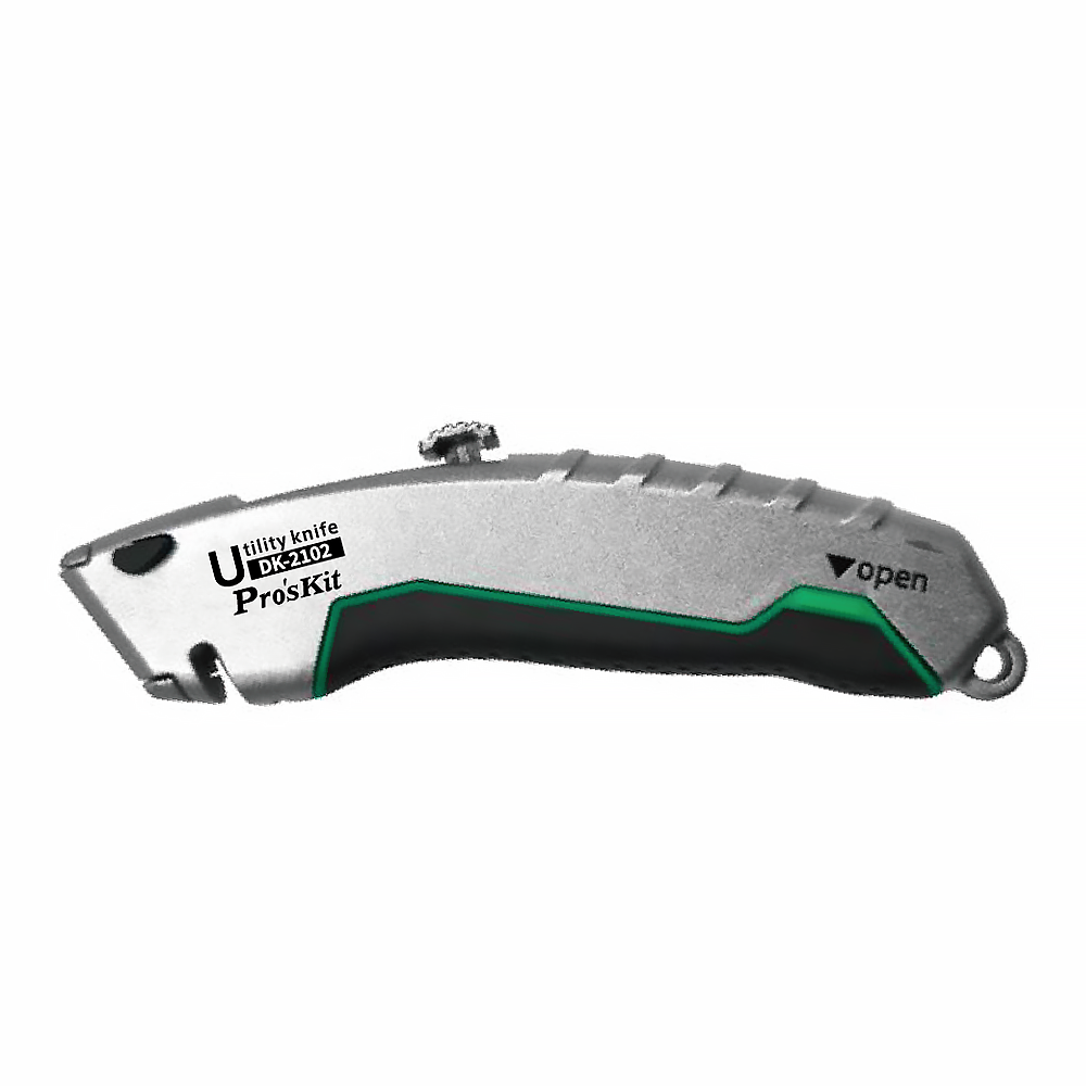 Pro'sKit DK-2102 Aluminum Alloy Utility Knife - ToolsSavvy.ph Main image