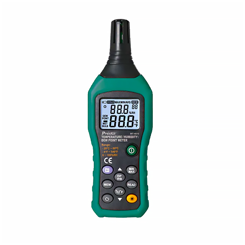 Pro’sKit MT-4616 Temperature Humidity & Dew Point Meter - ToolsSavvy.ph Main image
