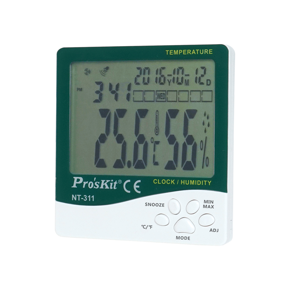 Pro'sKit NT-311 Digital Temperature Humidity Meter - ToolsSavvy.ph Main image
