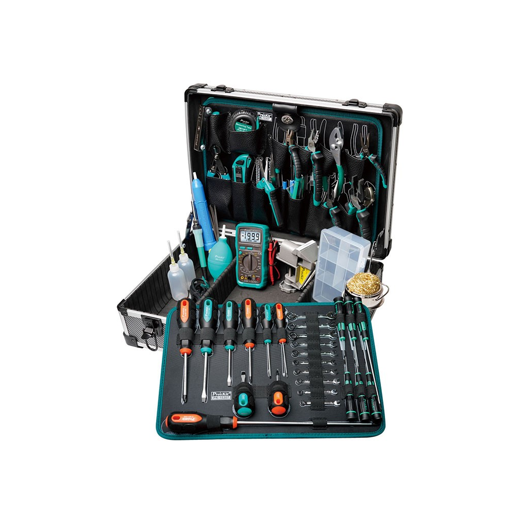Pro'sKit PK-15307BM 48pcs Electronic Tool Kit - ToolsSavvy.ph Main image