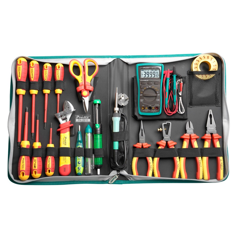 Pro'sKit PK-2810B 20pcs Insulated Tool Kit - ToolsSavvy.ph Main image