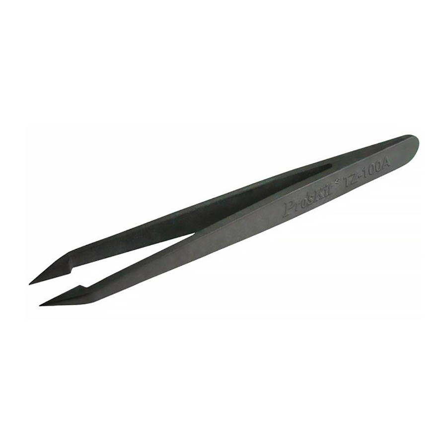 Pro'sKit TZ-100A Conductive Tweezer (Fine Tips) - ToolsSavvy.ph Main image