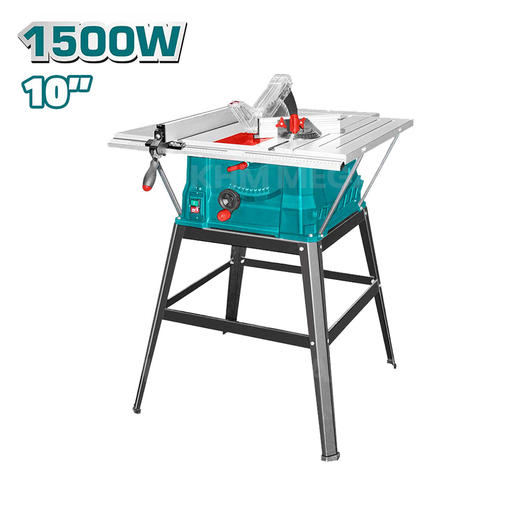 Total TS5152543 Jobsite Table Saw 180mm 1500W - ToolsSavvy.ph