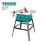 Total TS5152543 Jobsite Table Saw 180mm 1500W - ToolsSavvy.ph
