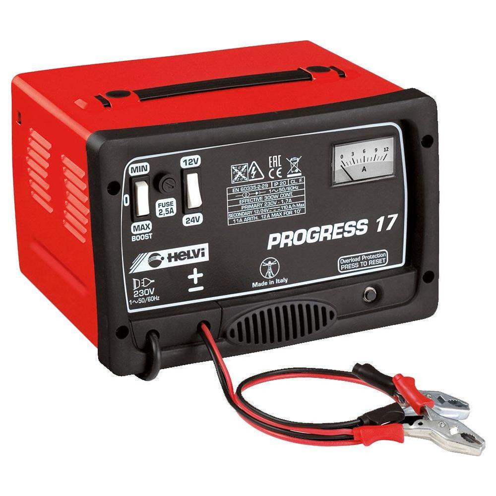 Helvi Progress 17 Car Battery Charger 12.5A | Helvi by KHM Megatools Corp.