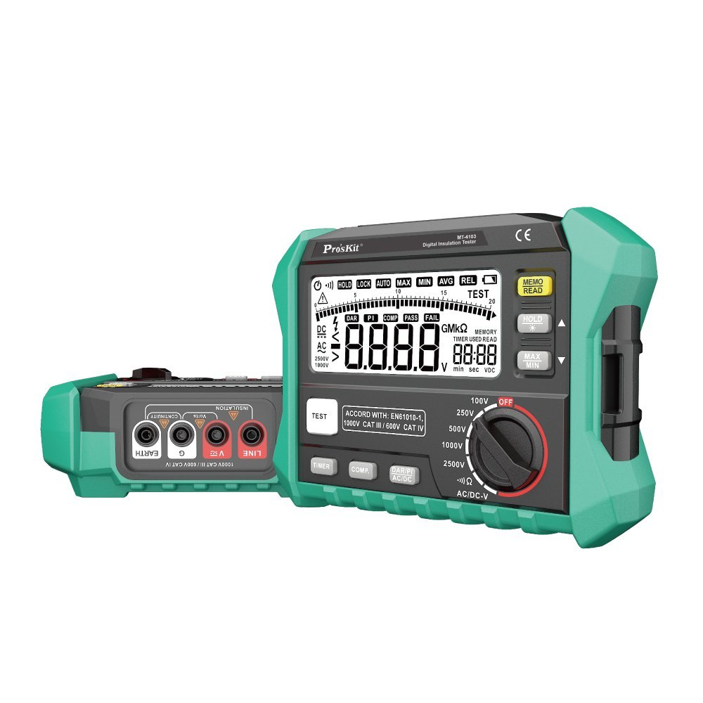 Pro’sKit MT-4103 Digital Insulation Tester - ToolsSavvy.ph
