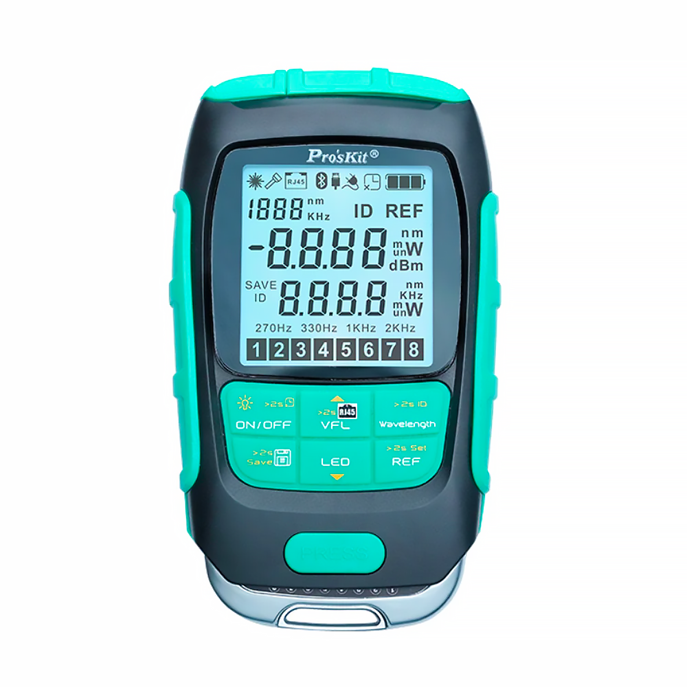 Pro’sKit MT-7615 4in1 Fiber Optical Power Multimeter - ToolsSavvy.ph