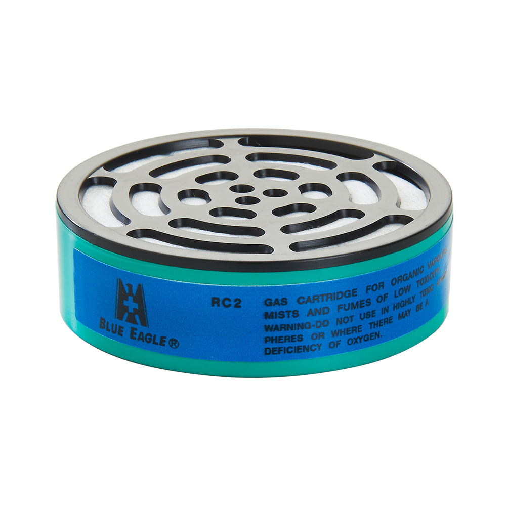 Blue Eagle RC2 Chemical Respirator Filter Cartridge (Fumes) [RC-2] | Blue Eagle by KHM Megatools Corp. Main image