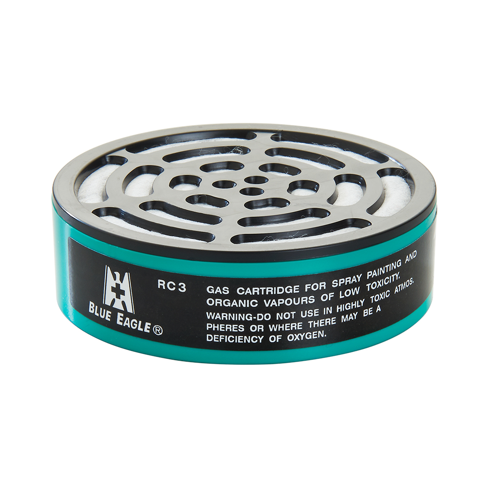 Blue Eagle RC3 Chemical Respirator Filter Cartridge (Paint) [RC-3] | Blue Eagle by KHM Megatools Corp. Main image