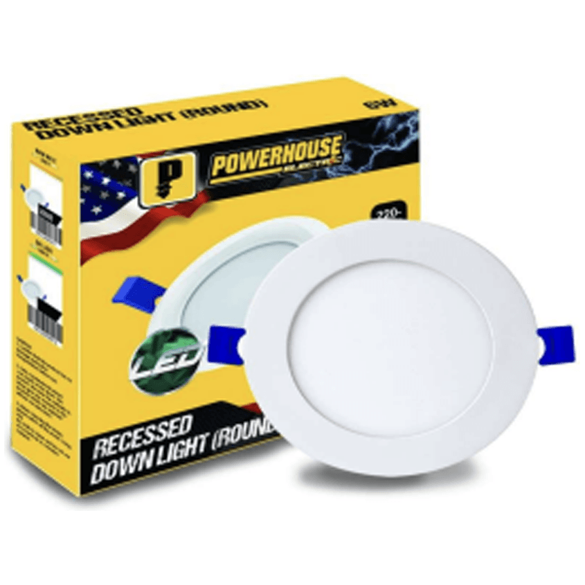 Powerhouse Electric Led Recessed Downlight Round Cool White - KHM Megatools Corp. Main image