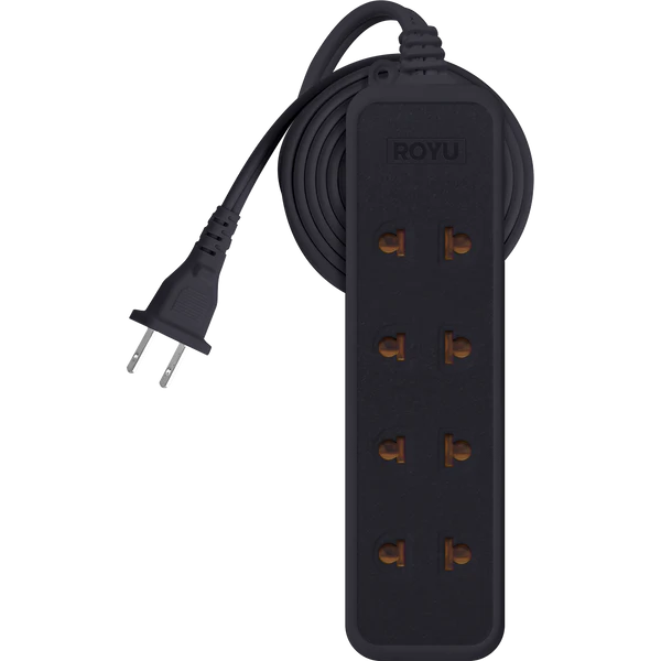 Royu REDEC115 ( 4+1 Gang ) Universal Outlet + 1 Pin Outlet Extension Cord | Royu by KHM Megatools Corp. Main image