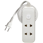 Royu REDEC133-9 ( 2+1 Gang ) Push Button Switch with Light Indicator Extension Cord | Royu by KHM Megatools Corp.