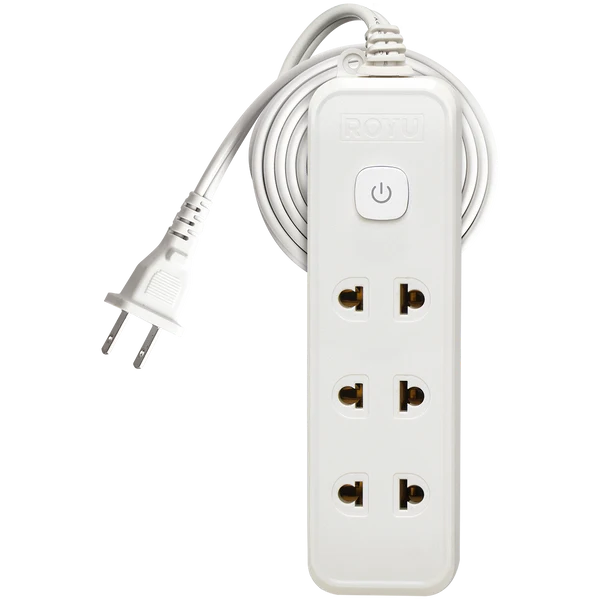 Royu REDEC134-9 ( 3+1 Gang ) Push Button Switch with Light Indicator (9 Meters) Secondary image