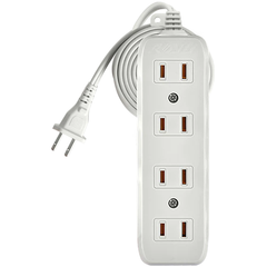 Royu REDEC304 [4+1 Gang] Flat Pin Outlet 10A (4 Meters) | Royu by KHM Megatools Corp.