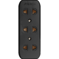 Royu REDOU103 ( 3-Gang ) Universal Outlet | Royu by KHM Megatools Corp.