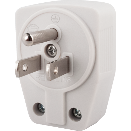Royu REDPL108 Heavy Duty Plug with Ground ( 20A ) | Royu by KHM Megatools Corp. Main image