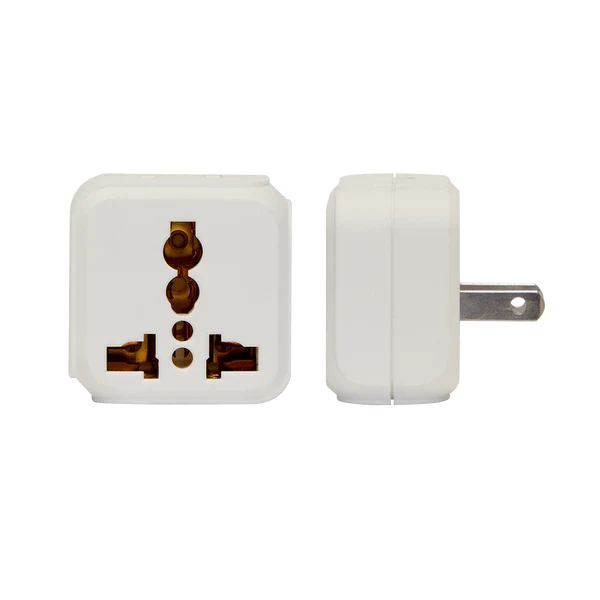 Royu REDPL206 International Outlet  + Flat Pin Outlet  Adapter | Royu by KHM Megatools Corp.