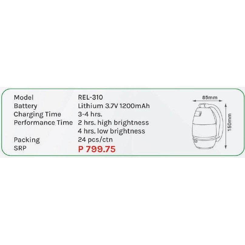 Omni REL-310 Rechargeable Flexi-Lamp Light - KHM Megatools Corp.